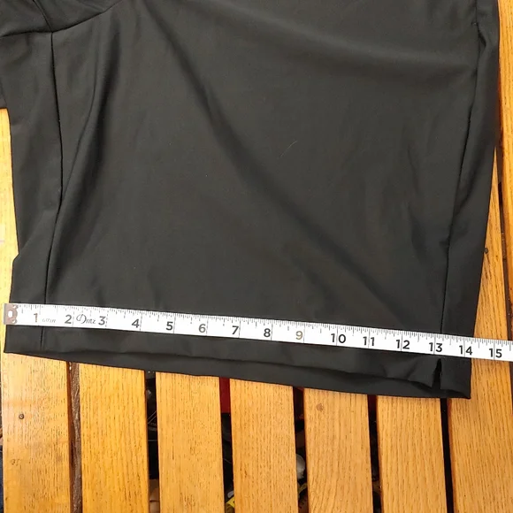 Spanx Women Sunshine Very Black Wrinkle Resistant Stretxh Shorts Size 2X NWT - Picture 10 of 10